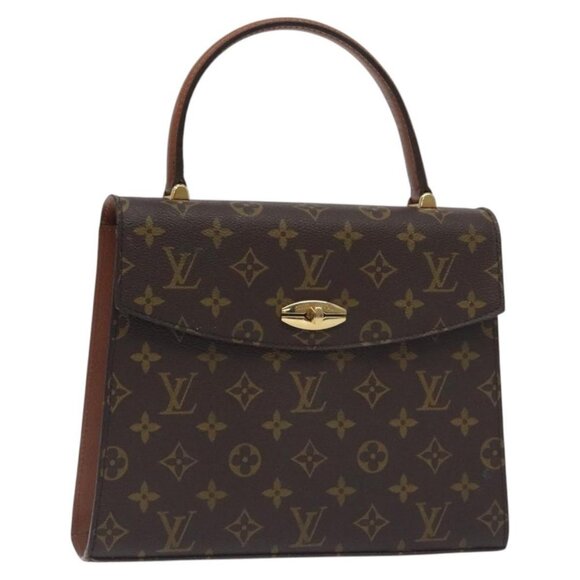 LOUIS VUITTON Monogram Malesherbes Hand Bag M51379 LV Auth ar12055 - Picture 1 of 16